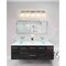 Z-Lite Thayer Vanity, 5-Light, 39 In.W x 5.75 In.L x 8.75 In.H, Brushed Nickel/Clear 742-5V-BN - alternate 7